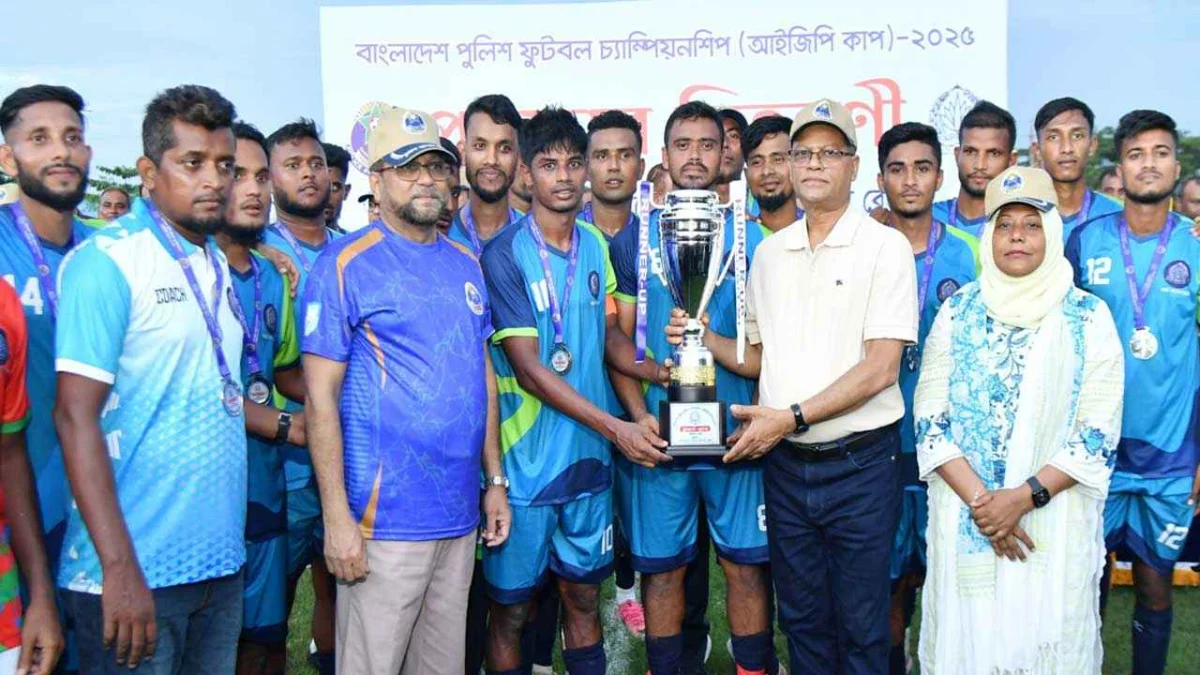 খেলাধুলায় পুলিশের সাফল্যের ধারা ফেরাতে চাই: আইজিপি
